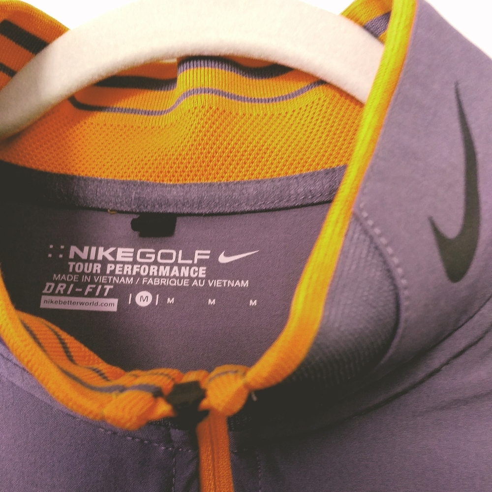 Nike golf shirt 1/4 zipper pullover